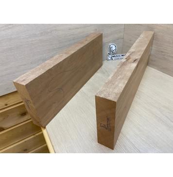 Окуме (Габон) заготовка корпуса Радиал А 45.5х173х500-465 мм, 2шт, 431 кг/м3-4