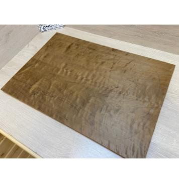 Берёза Пламенная Печеная 180гр заготовка на топ Смешанный АА Волна ААА 18х190х555 мм - 2 шт.(книжкой)-3