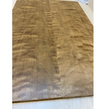 Берёза Пламенная Печеная 180гр заготовка на топ Смешанный АА Волна ААА 18х190х555 мм - 2 шт.(книжкой)-6