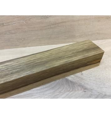 Корина Чёрная заготовка для переклеенного грифа бас-гитары Смешанный АА 52х61х970 мм (червоточины)-8