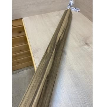 Корина Чёрная заготовка для переклеенного грифа бас-гитары Смешанный АА 52х61х970 мм (червоточины)-10