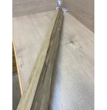 Корина Чёрная заготовка для переклеенного сквозного грифа гитары Радиал ААА 45.5х76х1110 мм (червоточины) АКЦИЯ-6