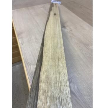 Корина Чёрная заготовка для переклеенного сквозного грифа гитары Радиал ААА 45.5х76х1110 мм (червоточины) АКЦИЯ-5