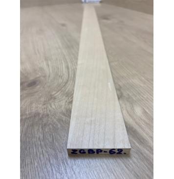 Клен Белый заготовка для переклеенного грифа бас-гитары Смешанный АА 8х52х905 мм-2