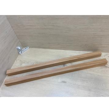 Махагон Кая заготовка для переклеенного грифа бас-гитары Радиал АА 50х(40-40)х925 мм - из 2х частей-0