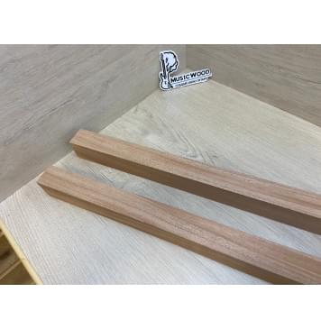 Махагон Кая заготовка для переклеенного грифа бас-гитары Радиал АА 50х(40-40)х925 мм - из 2х частей-2