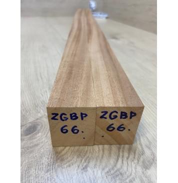 Махагон Кая заготовка для переклеенного грифа бас-гитары Радиал АА 50х(40-40)х925 мм - из 2х частей-4