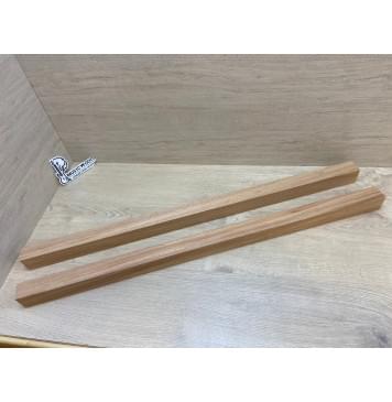 Махагон Кая заготовка для переклеенного грифа бас-гитары Радиал АА 50х(40-40)х925 мм - из 2х частей-9