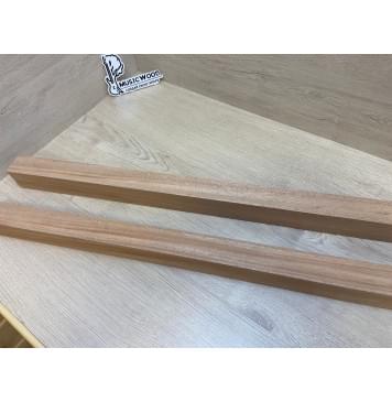 Махагон Кая заготовка для переклеенного грифа бас-гитары Радиал АА 50х(40-40)х925 мм - из 2х частей-11