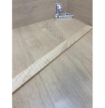 Клен Белый Явор, Волнистый заготовка для переклеенного грифа электрогитары Радиал ААА Волна ААА 8х42х730 мм-3