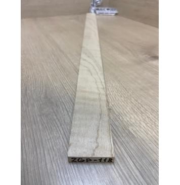 Клен Белый Явор, Волнистый заготовка для переклеенного грифа электрогитары Радиал ААА Волна ААА 8х42х730 мм-11