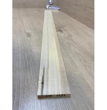 Клён Американский заготовка накладки для бас-гитары Радиал А 10х71-61х760 мм-3