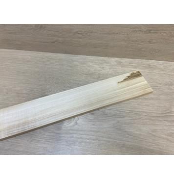 Клён Американский заготовка накладки для бас-гитары Радиал А 10х71-61х760 мм-7