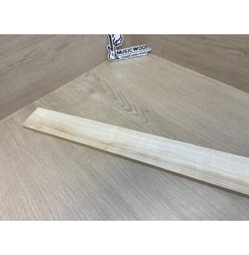 Клён Американский заготовка накладки для бас-гитары Радиал А 10х71-61х760 мм-10