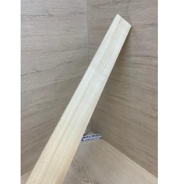 Клён Американский заготовка накладки для бас-гитары Радиал А 10х71-61х760 мм-4