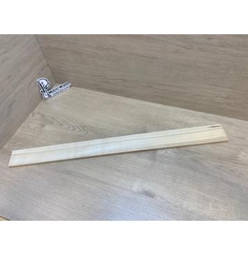 Клён Американский заготовка накладки для бас-гитары Радиал АА 11х71-61х760 мм-0