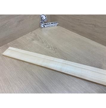 Клён Американский заготовка накладки для бас-гитары Радиал АА 11х71-61х760 мм-4