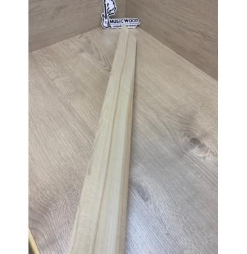 Клён Американский заготовка накладки для бас-гитары Радиал АА 11х71-61х760 мм-10