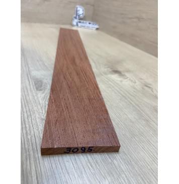 Бубинго заготовка накладки для электрогитары Радиал А 10х77х580 мм-1