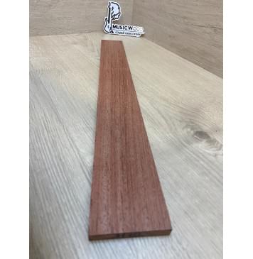 Бубинго заготовка накладки для электрогитары Радиал АА 10.5х75-62х545 мм-2