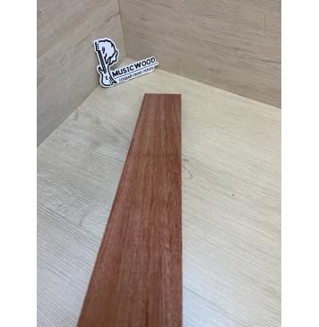 Бубинго заготовка накладки для электрогитары Радиал АА 10.5х75-62х545 мм-5