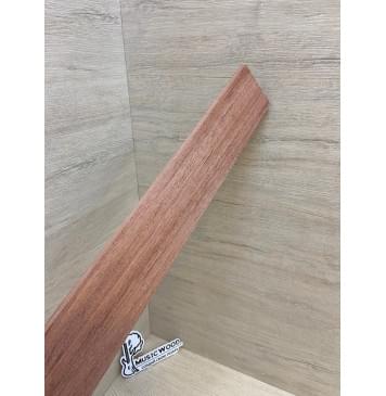 Бубинго заготовка накладки для электрогитары Радиал АА 10.5х75-62х545 мм-8