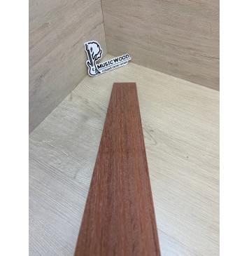 Бубинго заготовка накладки для электрогитары Радиал АА 10.5х75-62х545 мм-10