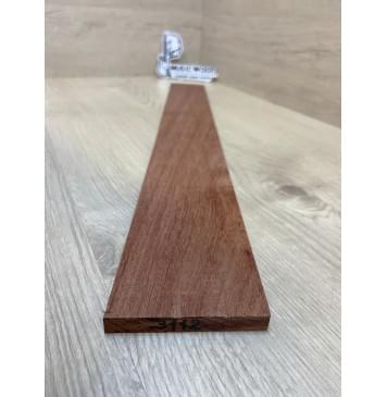 Бубинго заготовка накладки для электрогитары Смешанный ААА 9.5х77-66х545 мм-1