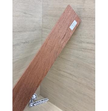 Бубинго заготовка накладки для электрогитары Смешанный ААА 9.5х77-66х545 мм-6