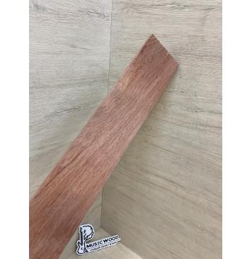 Бубинго заготовка накладки для электрогитары Смешанный ААА 9.5х77-66х545 мм-11