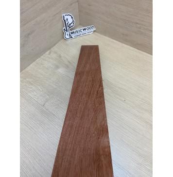 Бубинго заготовка накладки для электрогитары Смешанный ААА 9.5х77-66х545 мм-7