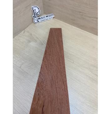 Бубинго заготовка накладки для электрогитары Смешанный ААА 9.5х77-66х545 мм-8