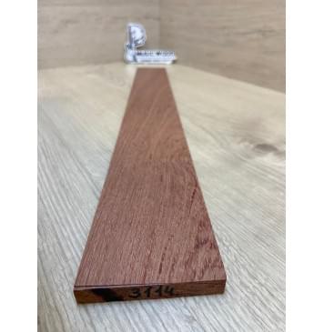 Бубинго заготовка накладки для электрогитары Смешанный ААА 10.5х76-65х545 мм-1