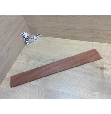 Бубинго заготовка накладки для электрогитары Смешанный ААА 10.5х76-65х545 мм-4