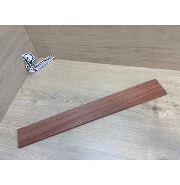 Бубинго заготовка накладки для электрогитары Радиал АА 9.5х75-63х550 мм-0