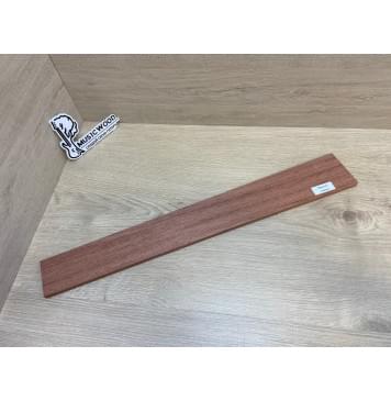 Бубинго заготовка накладки для электрогитары Радиал АА 9.5х75-63х550 мм-2