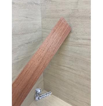 Бубинго заготовка накладки для электрогитары Радиал АА 9.5х75-63х550 мм-8