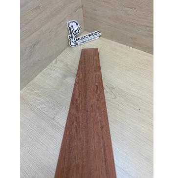 Бубинго заготовка накладки для электрогитары Радиал АА 9.5х75-63х550 мм-7