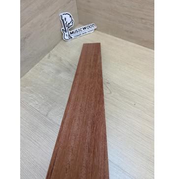 Бубинго заготовка накладки для электрогитары Радиал АА 9.5х75-63х550 мм-3