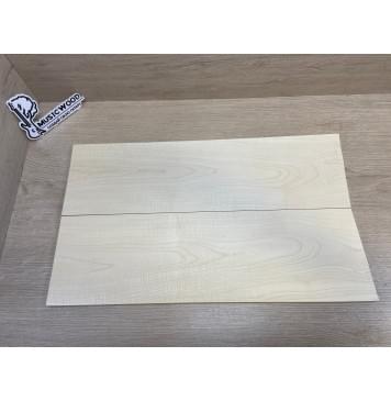 Клён Белый Явор, Волнистый заготовка на топ для Тревел гитары Тангент ААА Волна А 11х150х510-505 мм - 2 шт (книжкой)-12