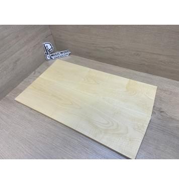 Клён Белый Явор, Волнистый заготовка на топ для Тревел гитары Тангент ААА Волна А 11х150х510-505 мм - 2 шт (книжкой)-18