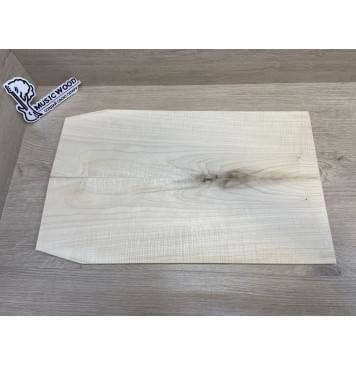 Клён Белый Явор, Волнистый заготовка на топ для Тревел гитары Смешанный АА Волна АА 12х150-140х480 мм - 2 шт (книжкой)-11