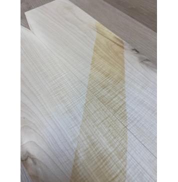 Клён Белый Явор, Волнистый заготовка на топ для Тревел гитары Смешанный АА Волна АА 12х150-140х480 мм - 2 шт (книжкой)-12