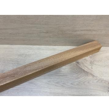 Махагон Кая заготовка для переклеенного сквозного грифа гитары Радиал А 48х48х109 мм-0