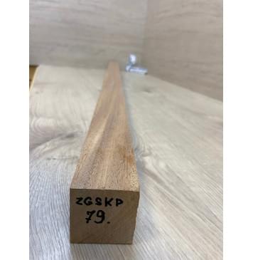 Махагон Кая заготовка для переклеенного сквозного грифа гитары Радиал ААА 50х46.5х1110 мм-4