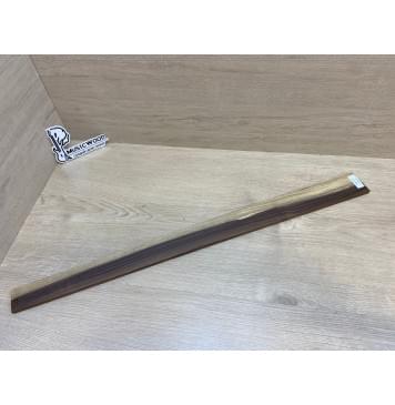 Палисандр Бразильский Сантос Заболонь заготовка накладки для бас-гитары Радиал А 8х61-43х750 мм-8