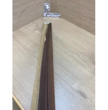 Палисандр Бразильский Сантос Заболонь заготовка накладки для бас-гитары Радиал А 8х61-43х750 мм-9