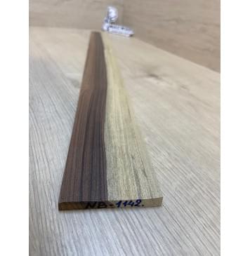 Палисандр Бразильский Сантос Заболонь заготовка накладки для бас-гитары Радиал А 8х75-63х750 мм-1