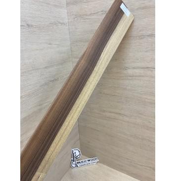 Палисандр Бразильский Сантос Заболонь заготовка накладки для бас-гитары Радиал А 8х75-63х750 мм-5