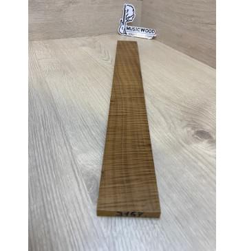 Клён Волнистый Печёный 180 гр заготовка накладки для электрогитары Смешанный А Волна ААА 10х58х535 мм-3